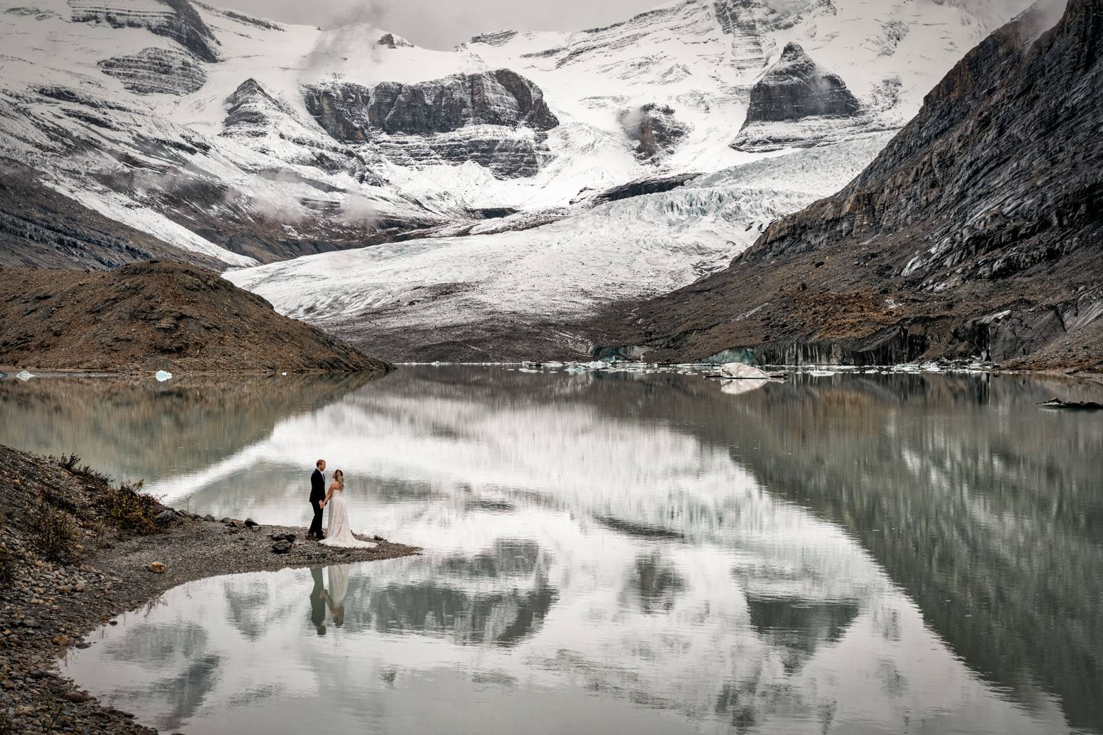 winter elopement