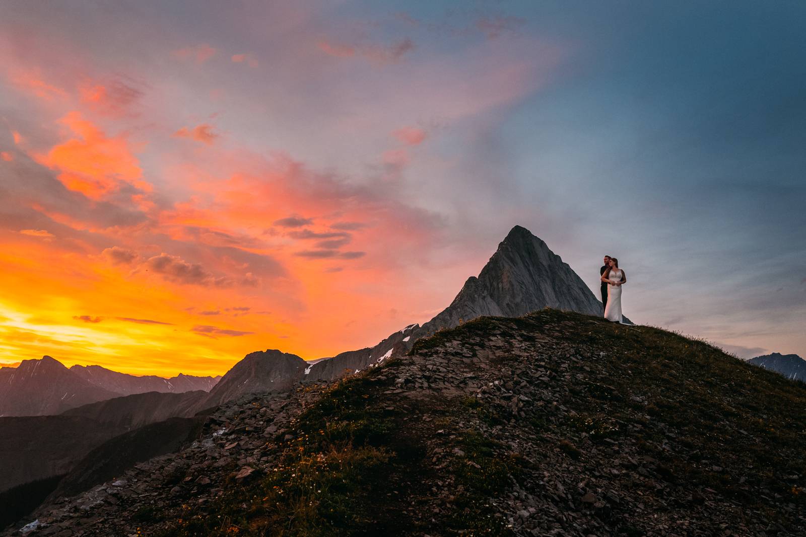 Sunrise elopement