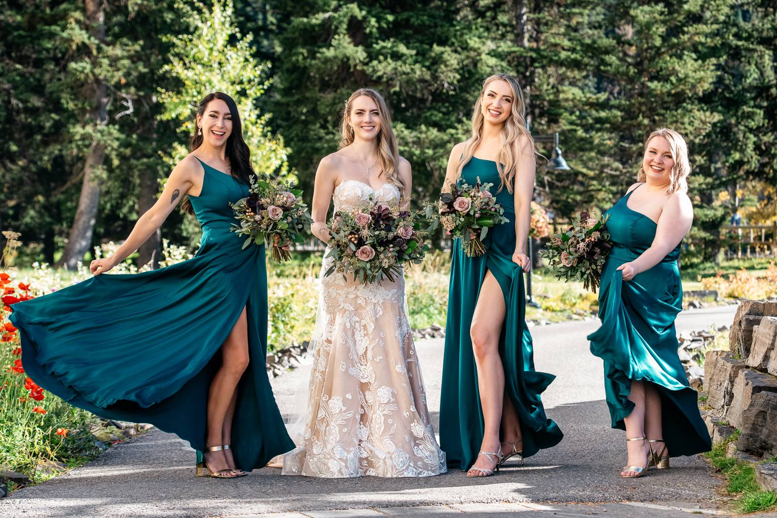 Bridesmaids portrait