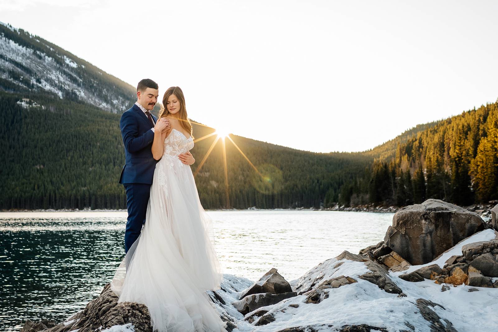 Sunrise elopement