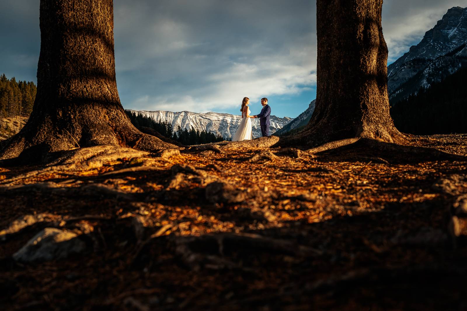 Intimate elopement ceremony