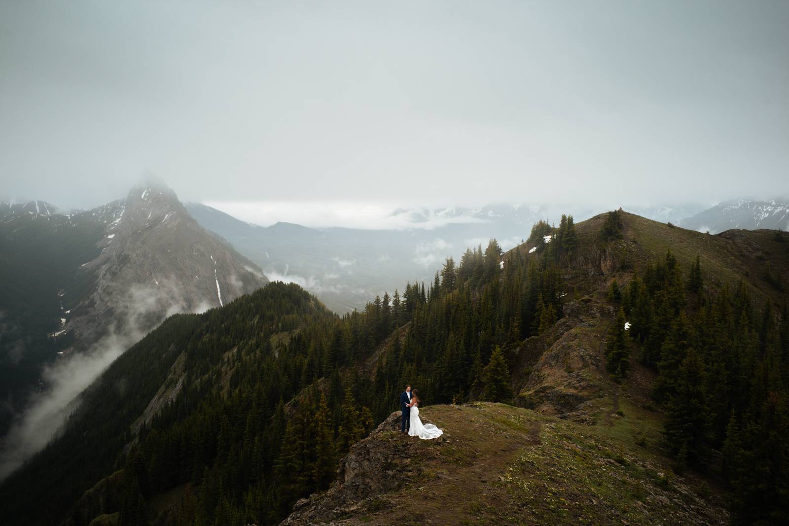 Kananaskis after wedding