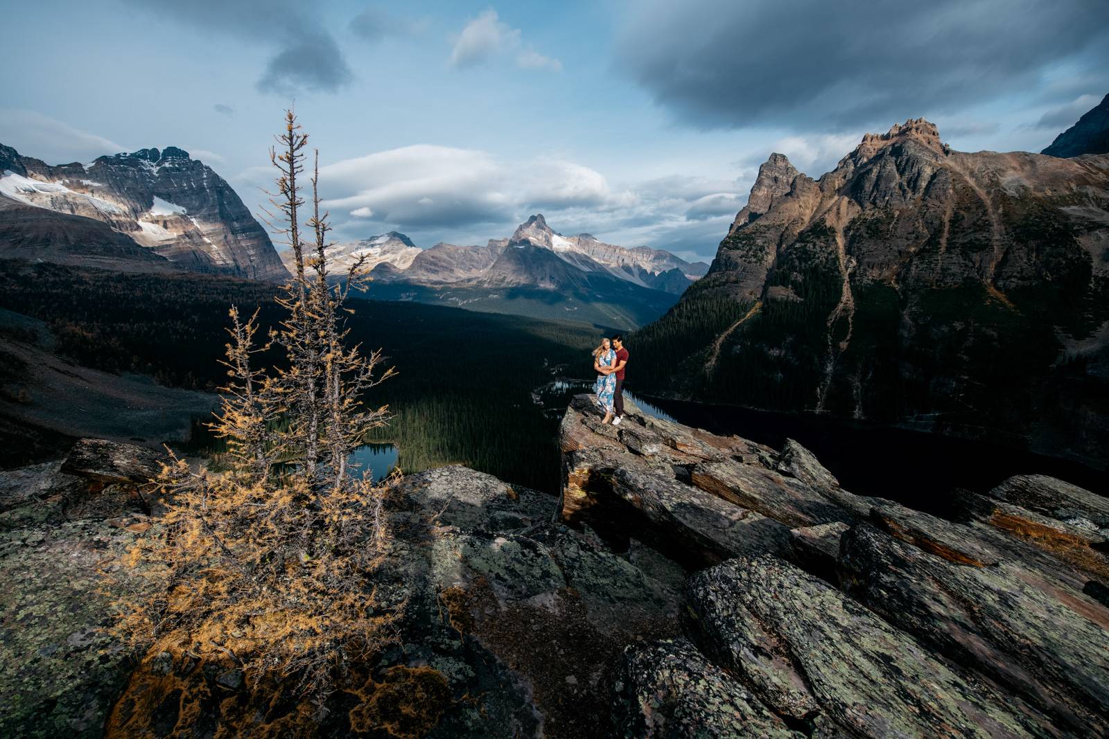 Lake O'Hara engagement photography