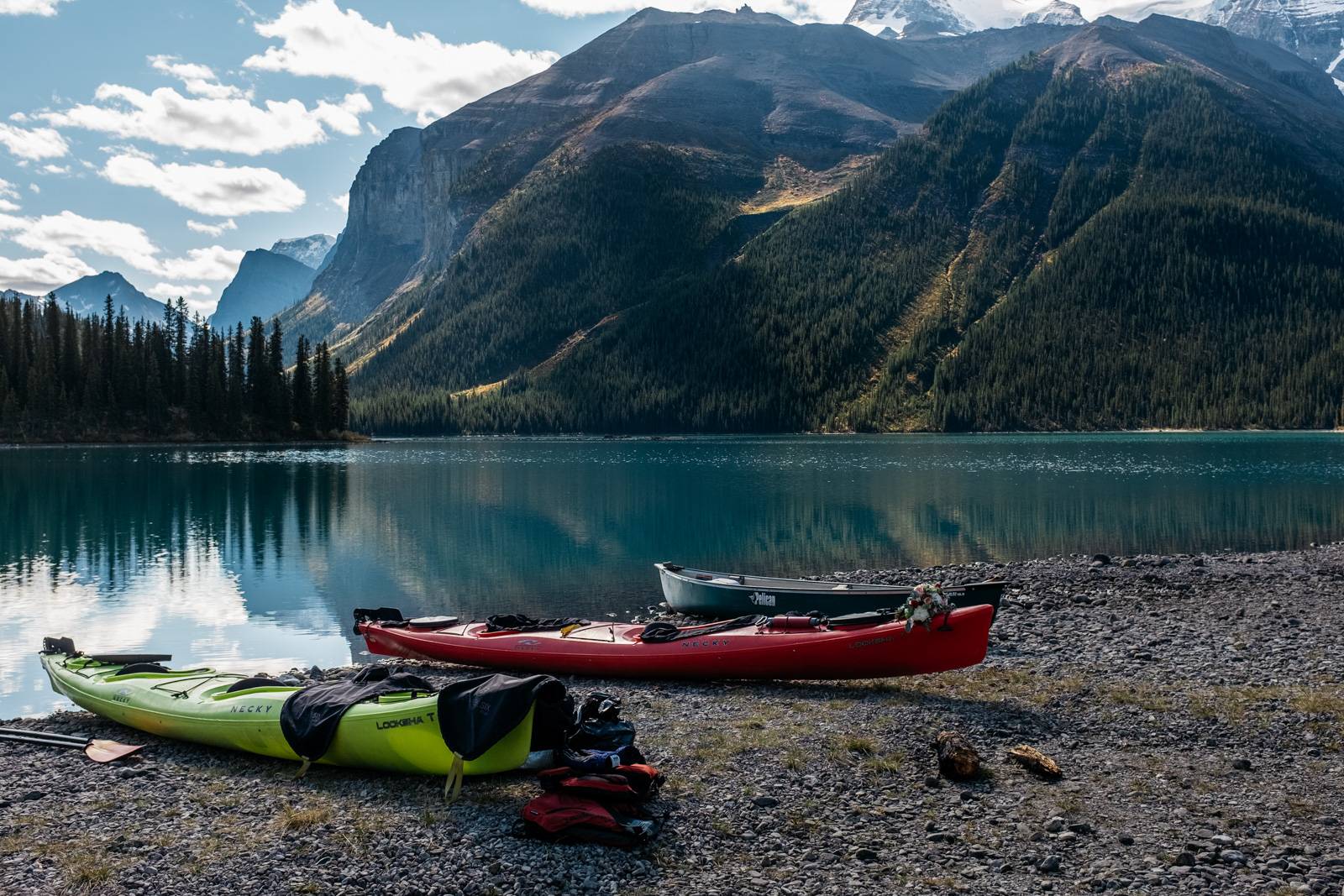 kayaks