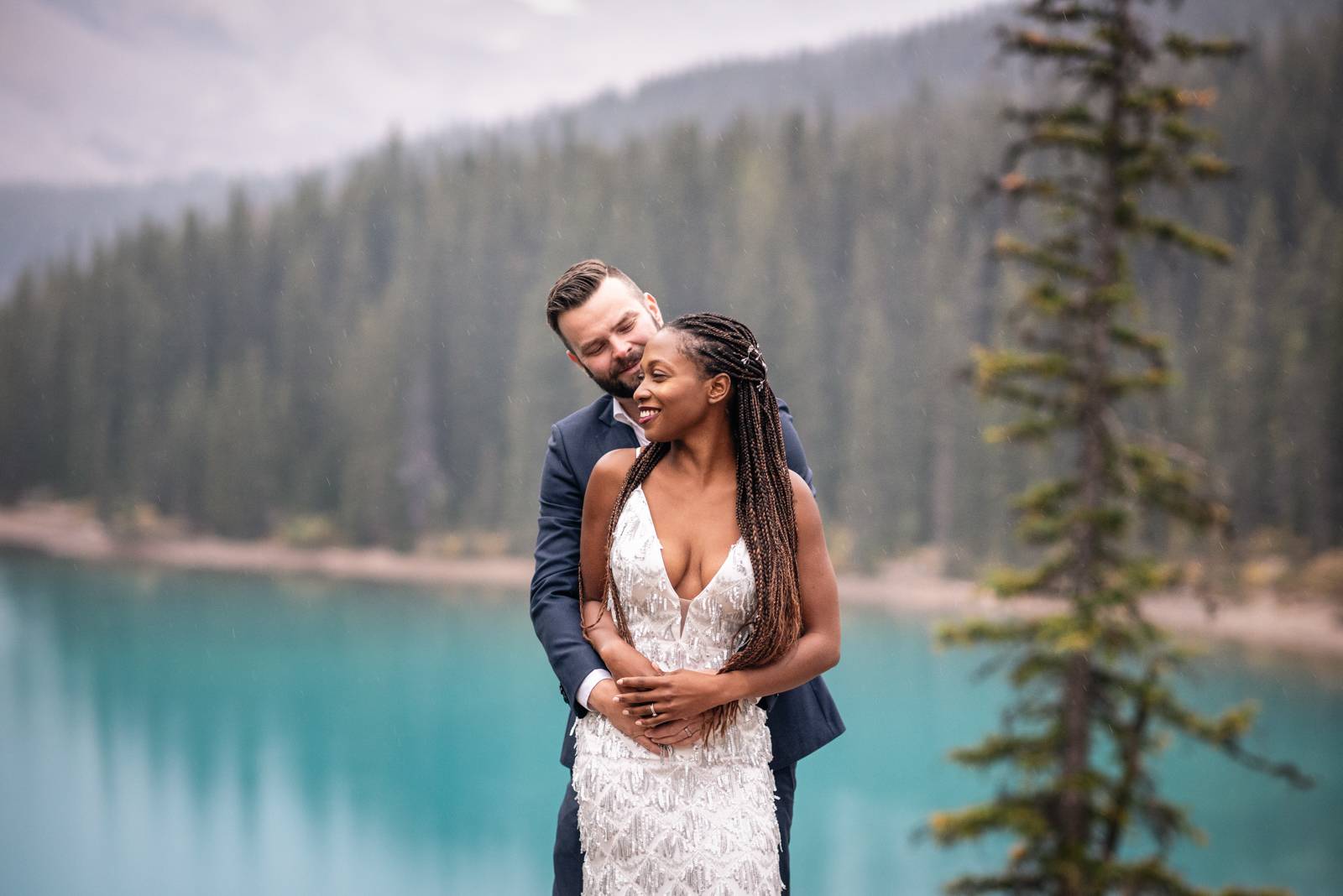 moraine lake elopement photographers