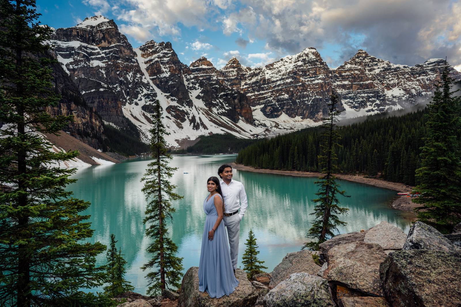 moraine lake engagement