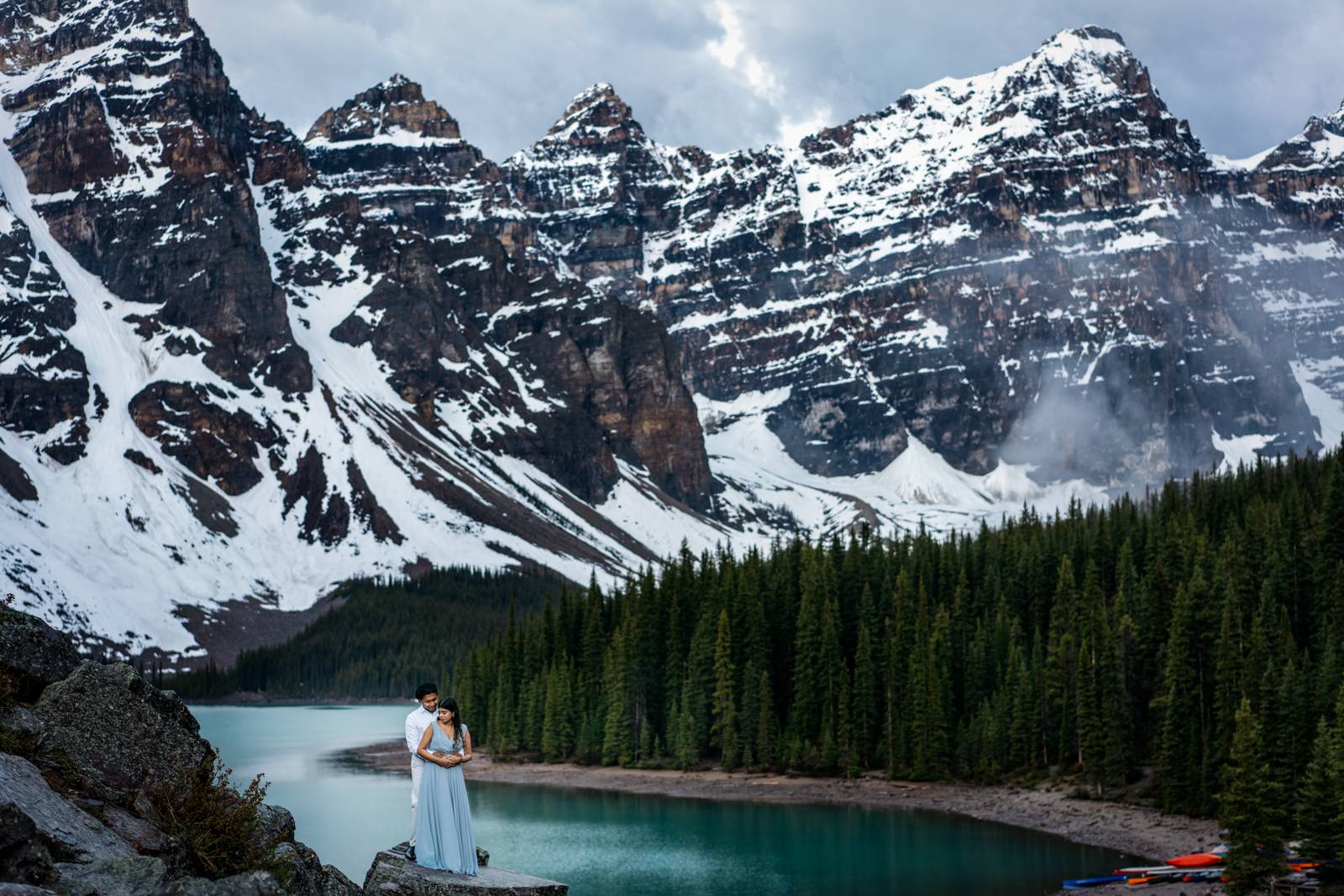 moraine lake engagement