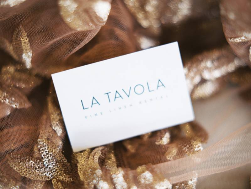 La Tavola Fine Linen Rental