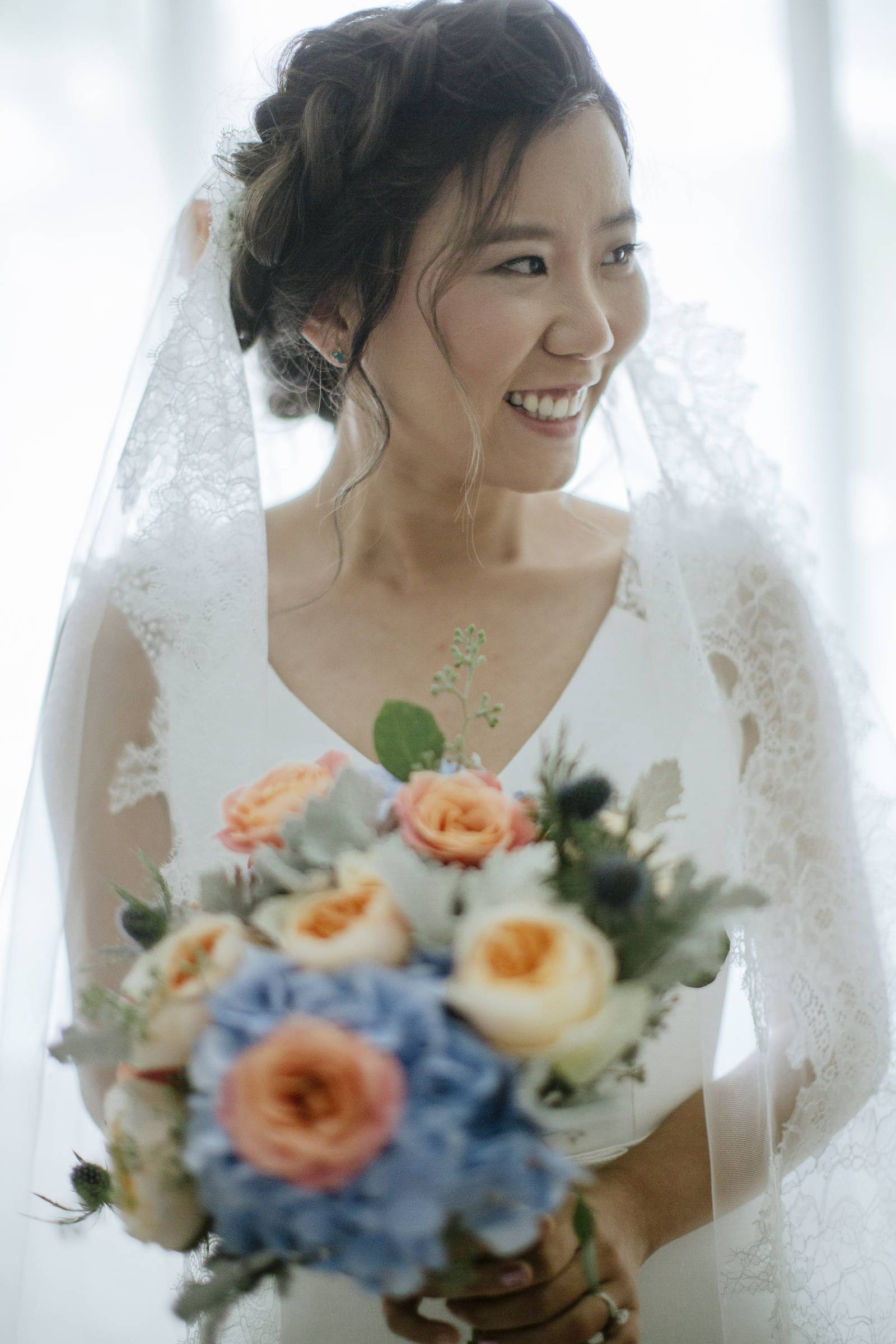 pastel bride