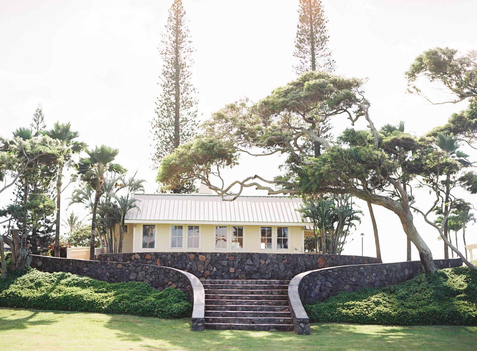 Maui, Hawaii Kapalua Steeple House Wedding Venue
