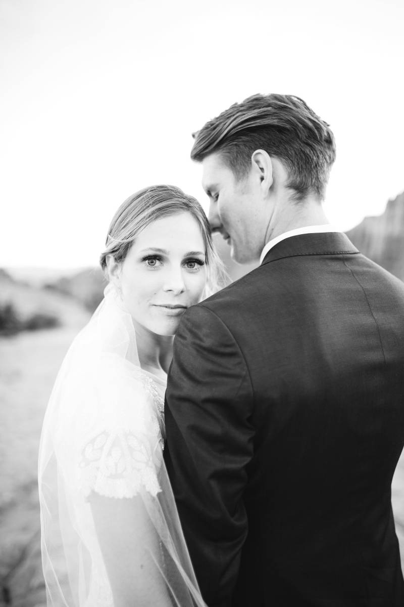 Megan + Joseph's Stunning Canyon Bridal Shoot