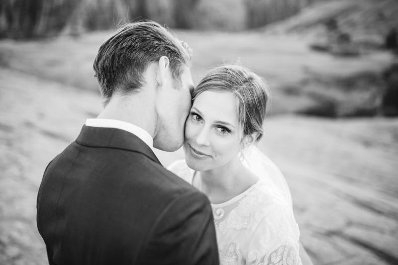 Megan + Joseph's Stunning Canyon Bridal Shoot