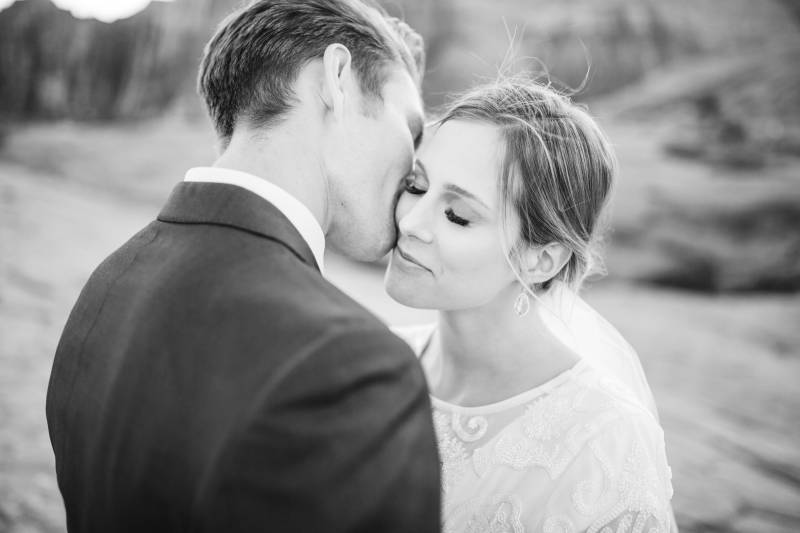 Megan + Joseph's Stunning Canyon Bridal Shoot