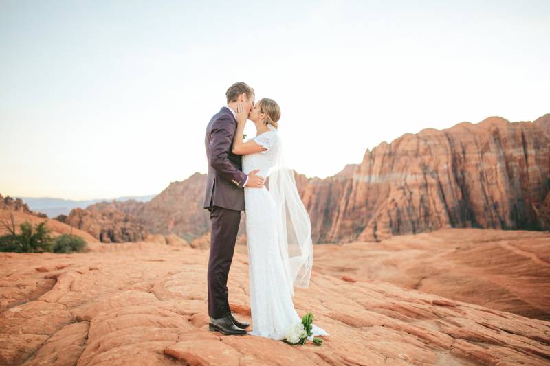 Megan + Joseph's Stunning Canyon Bridal Shoot