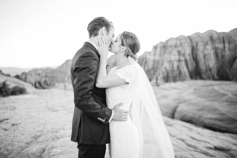 Megan + Joseph's Stunning Canyon Bridal Shoot