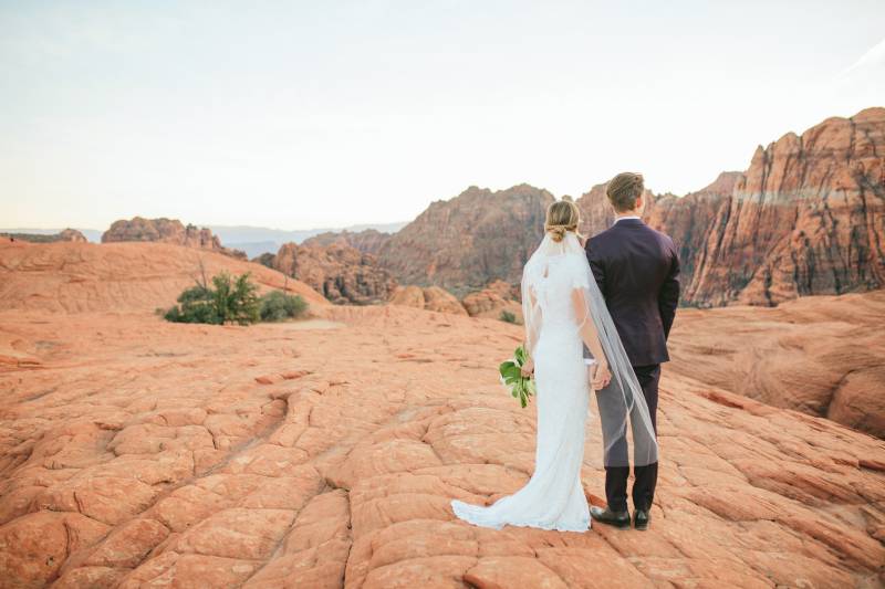 Megan + Joseph's Stunning Canyon Bridal Shoot