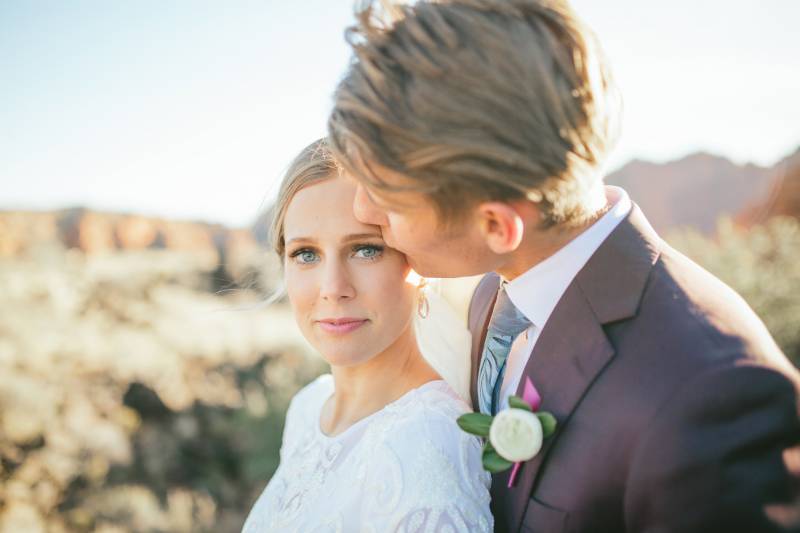 Megan + Joseph's Stunning Canyon Bridal Shoot