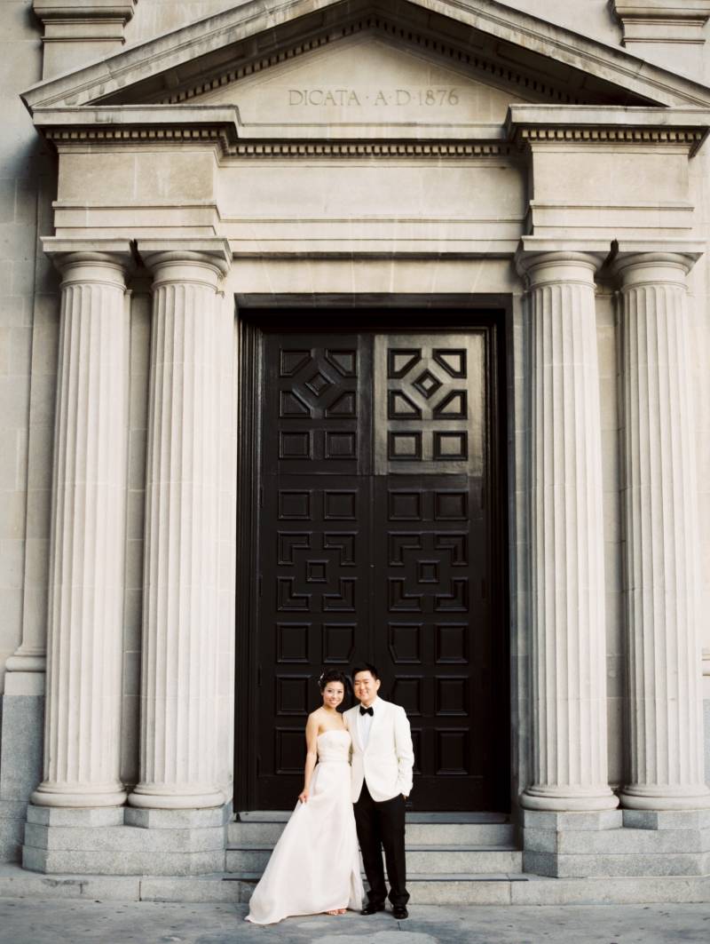 Elegant Candlelit Cathedral Wedding