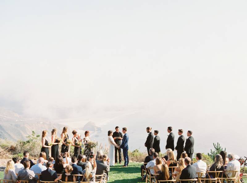 Big Sur cliff ceremony location