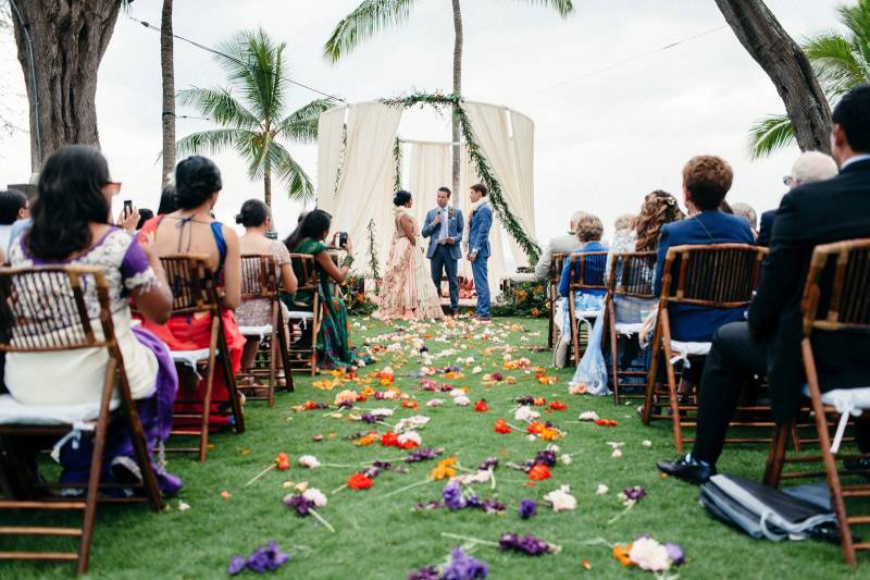 Colorful Indian Wedding on Maui's South Shore