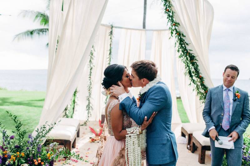 Colorful Indian Wedding on Maui's South Shore