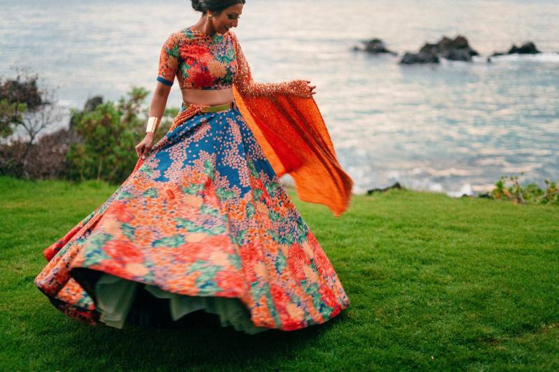 Colorful Indian Wedding on Maui's South Shore