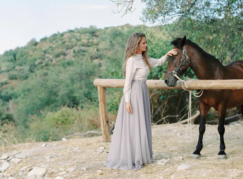Intimate wedding shoot in Corfu, Greece