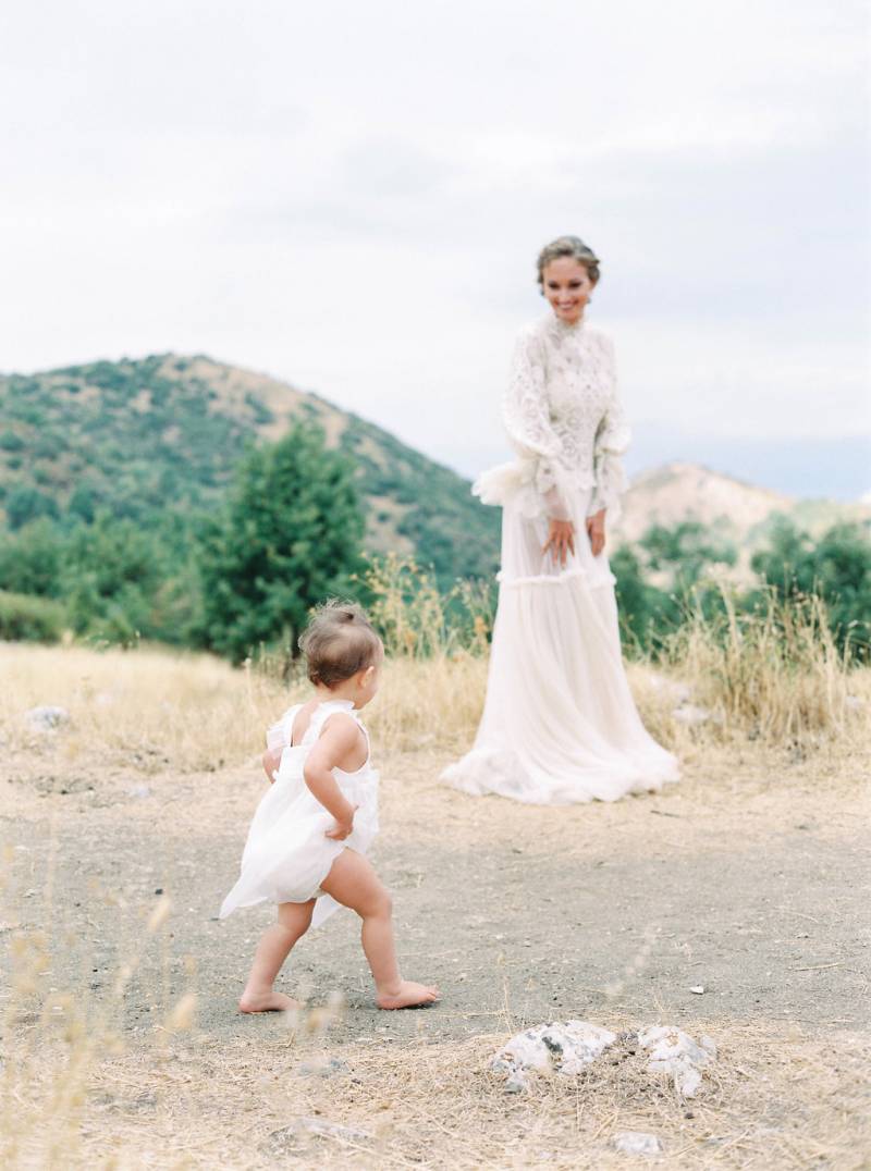 mother and child wedding inspiration