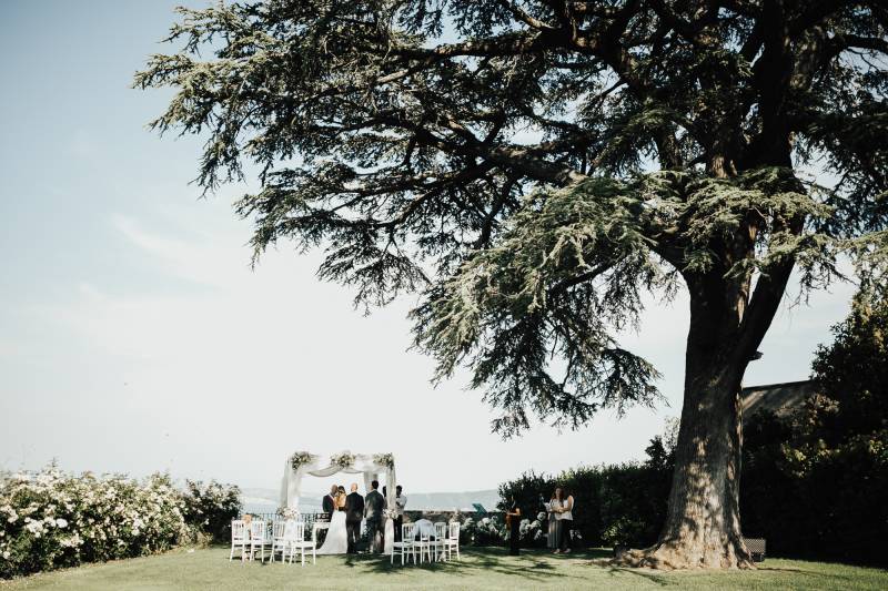 Lakeside Castle Elopement in Italy