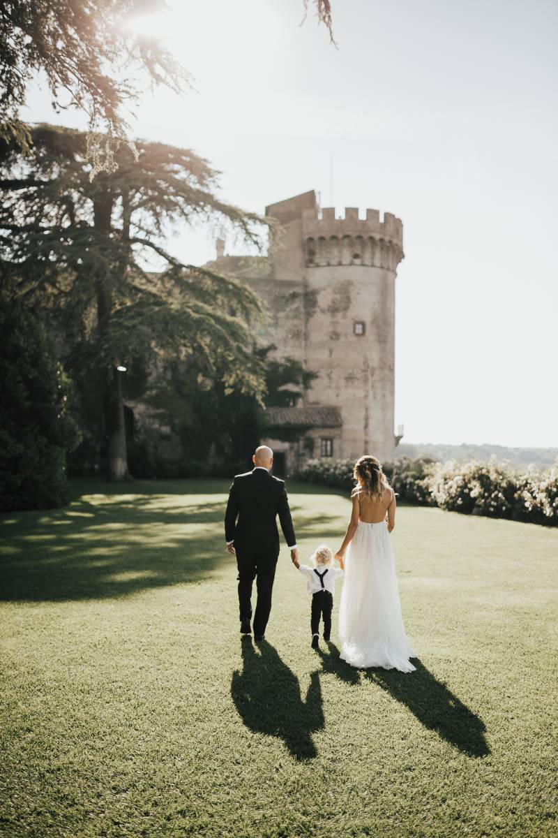 Lakeside Castle Elopement in Italy