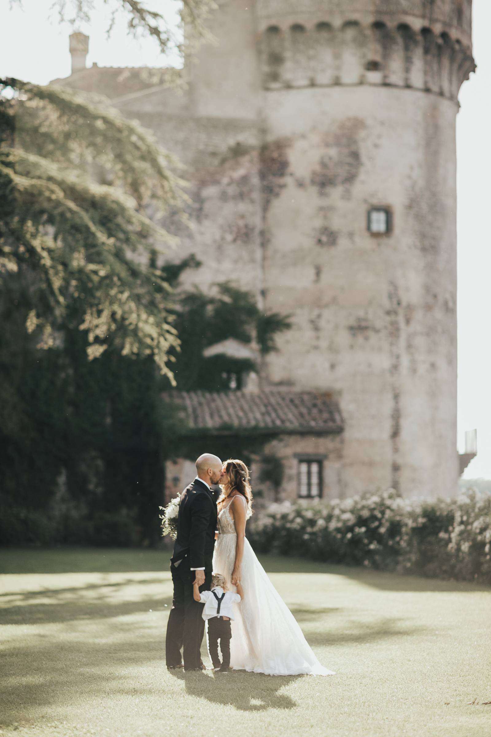 Lakeside Castle Elopement in Italy