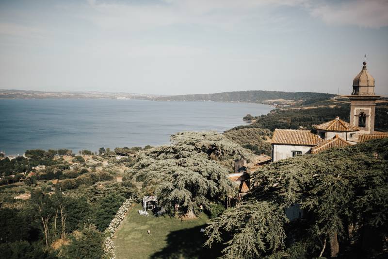 Lakeside Castle Elopement in Italy