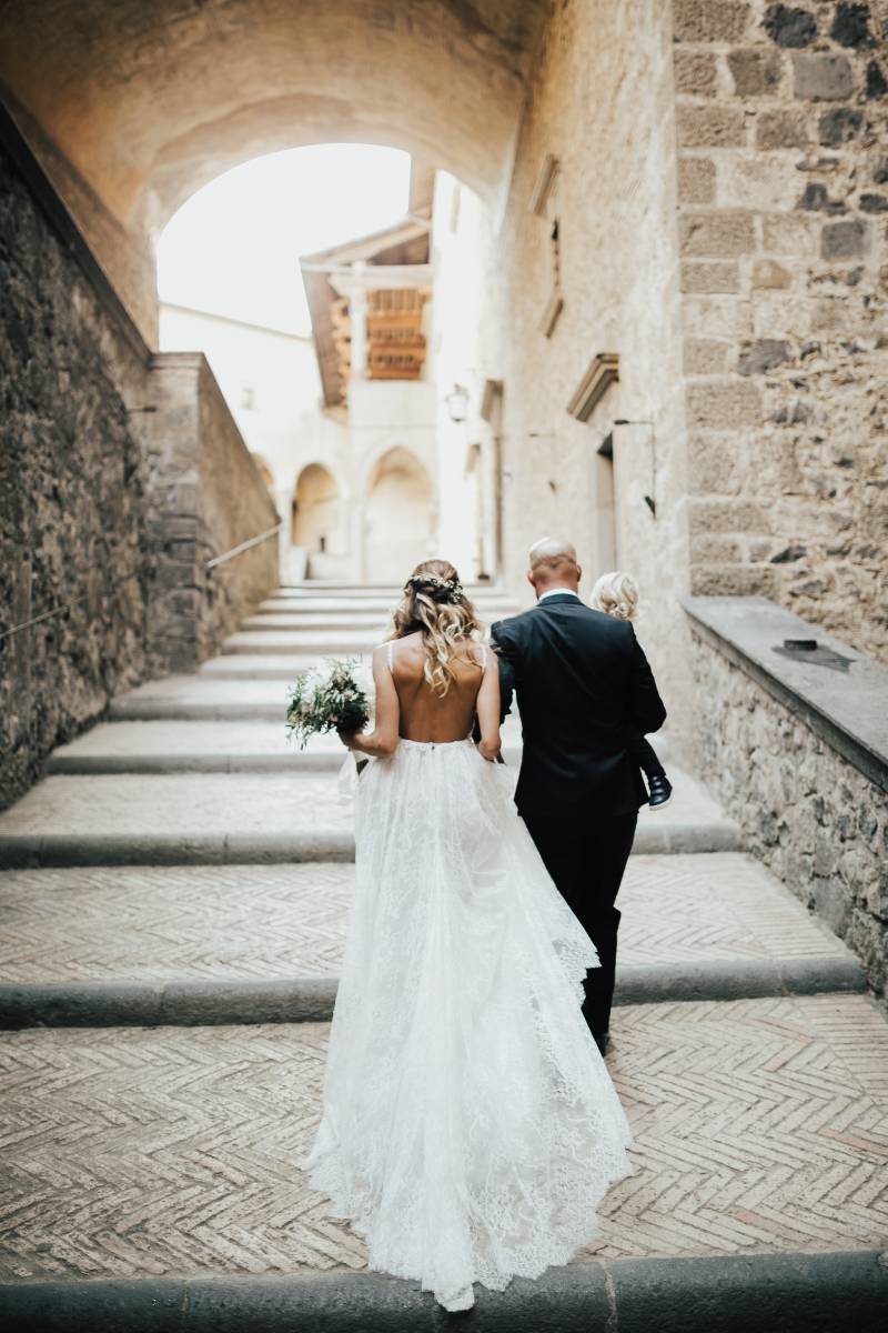 Lakeside Castle Elopement in Italy