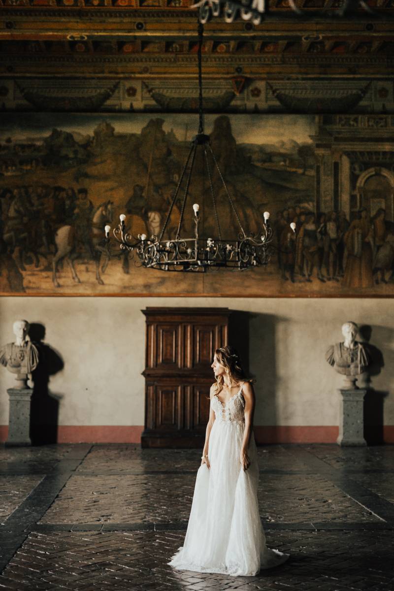 Lakeside Castle Elopement in Italy