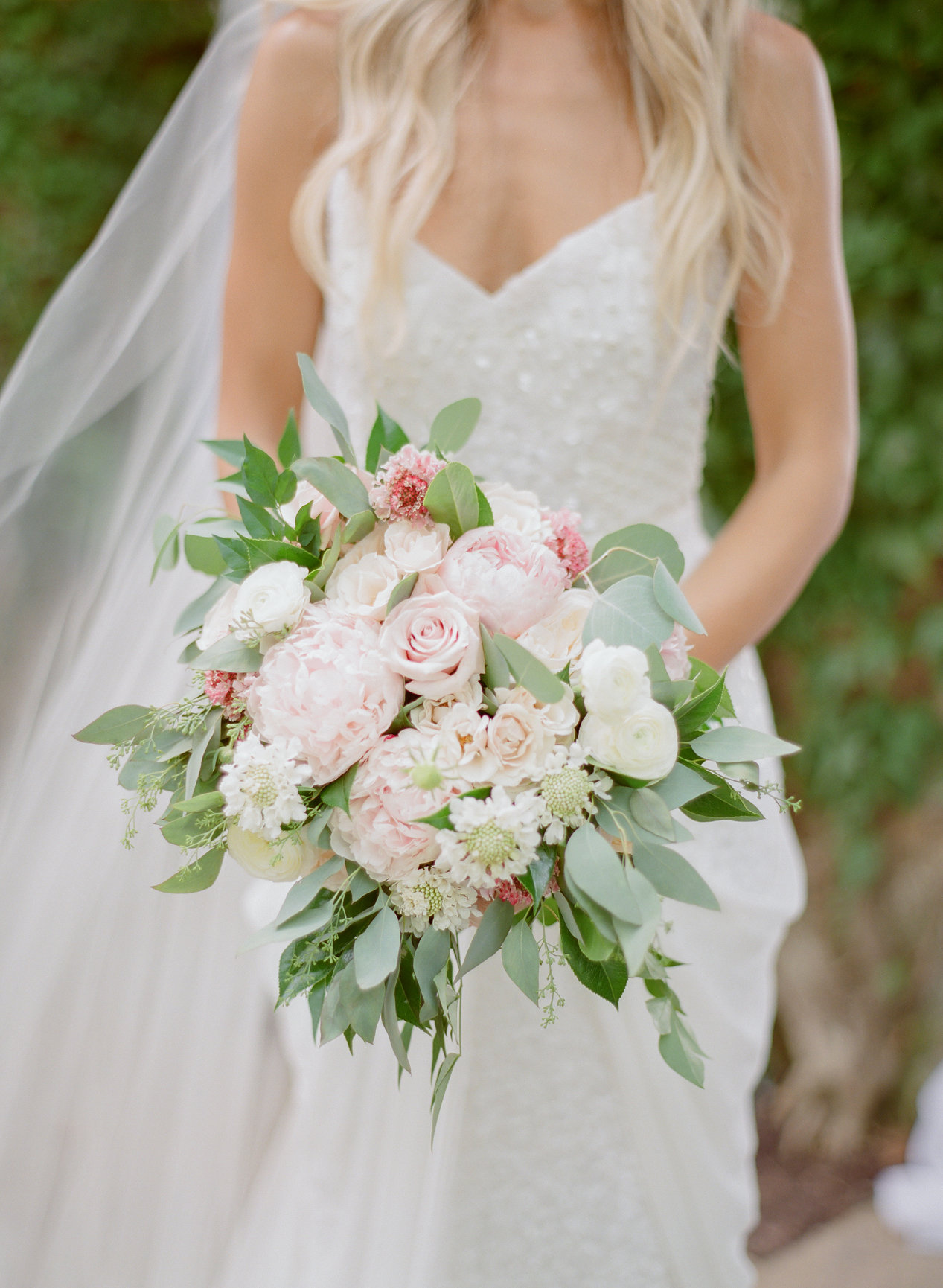 Blush and Ivory Outdoor Wedding