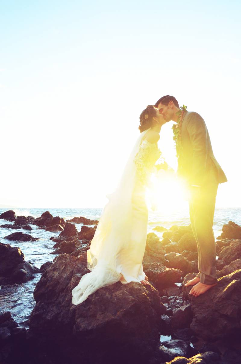 Tropical Maui Oceanfront Estate Wedding