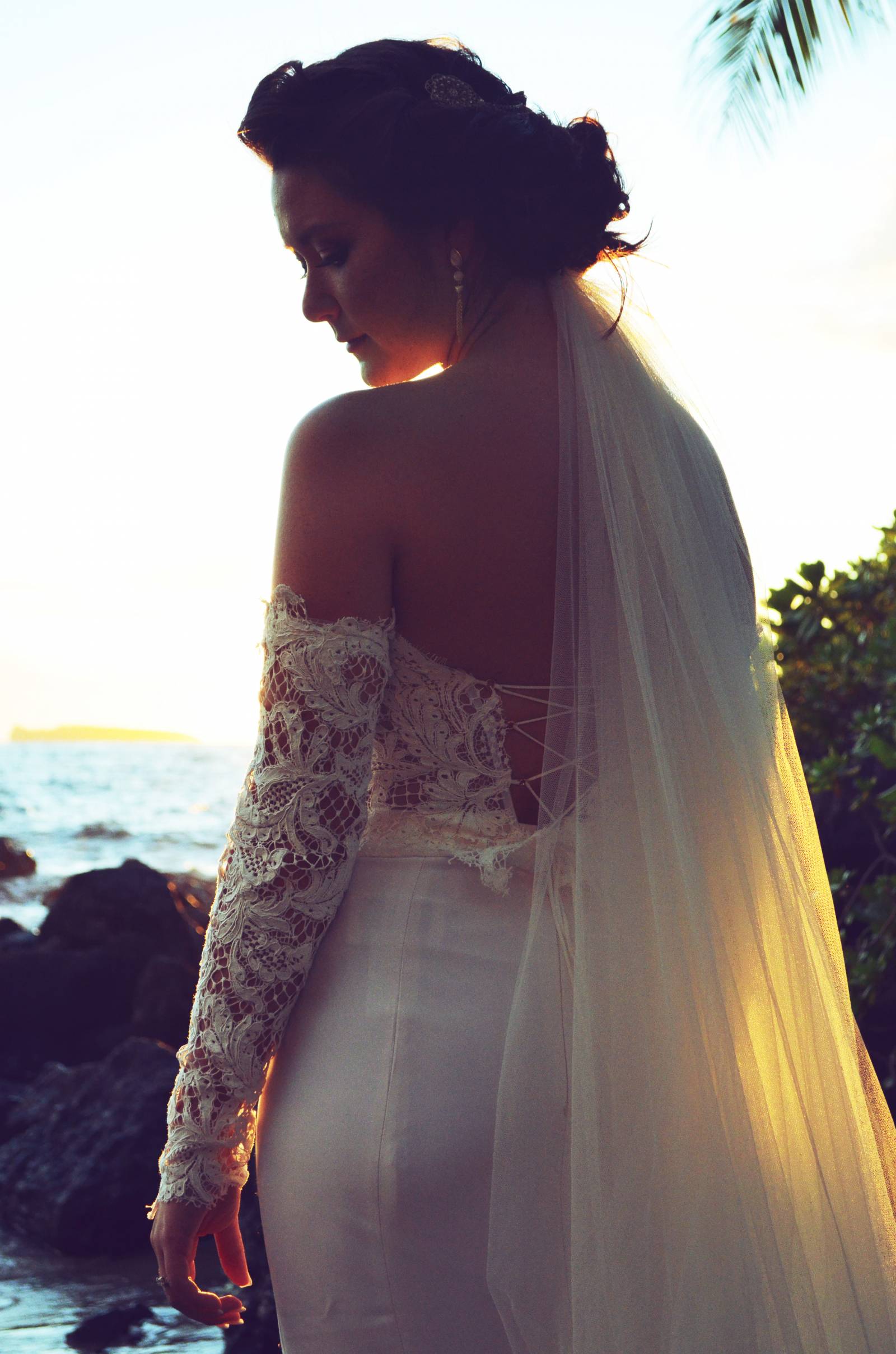 Tropical Maui Oceanfront Estate Wedding