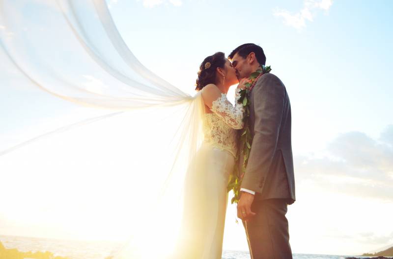 Tropical Maui Oceanfront Estate Wedding