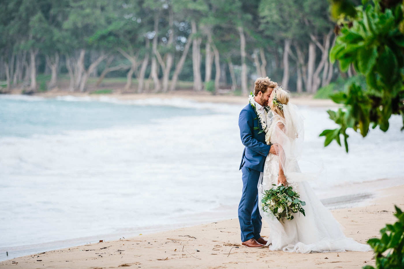 Elegant Backyard Beach Wedding
