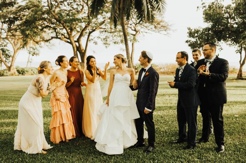 tropical Maui destination wedding