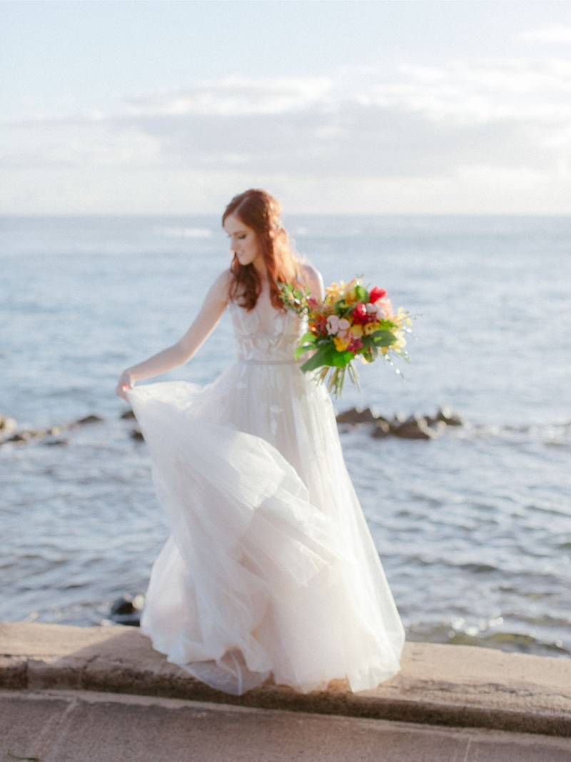 Oceanfront Kauai Destination Wedding