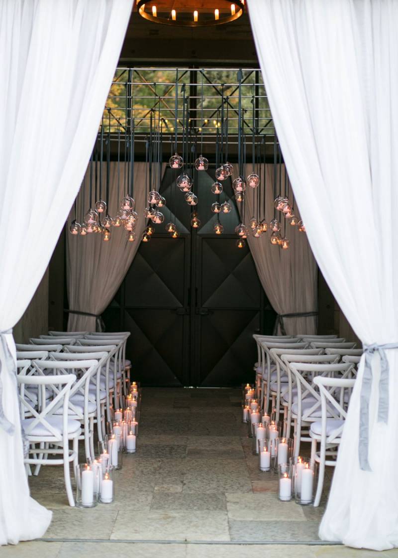 Mini White Lantern - Beach Wedding Reception Table Decoration - Rustic  Country Barn Party - MW37039