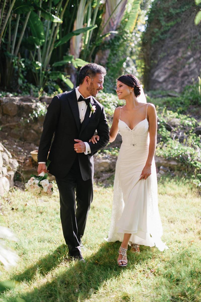 Romantic Blush Haiku Mill Maui Wedding | Maui Destination Wedding