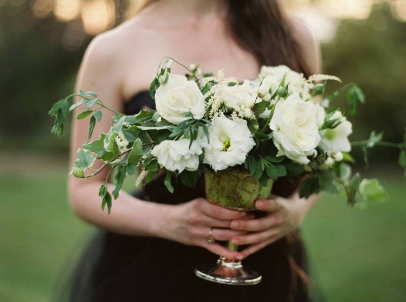 white flowers