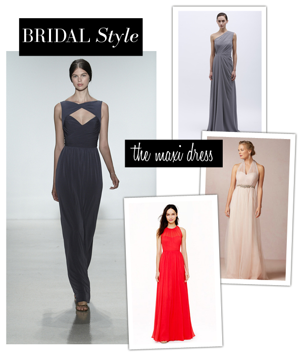 Bridal Style | The Maxi Bridesmaid Dress | Lake Tahoe