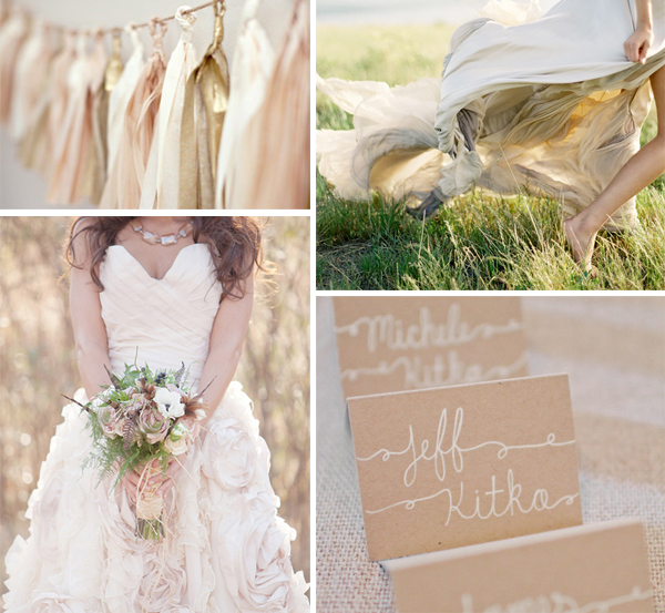 Wedding Color Palette Neutral Lake Tahoe