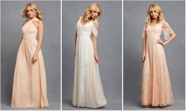 Celebrity Wedding Invitations Paired With Bridesmaid Dresses