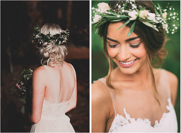 greenery crown