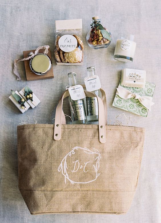 Lake Tahoe Wedding Welcome Bags for Fall and Winter | Lake Tahoe ...