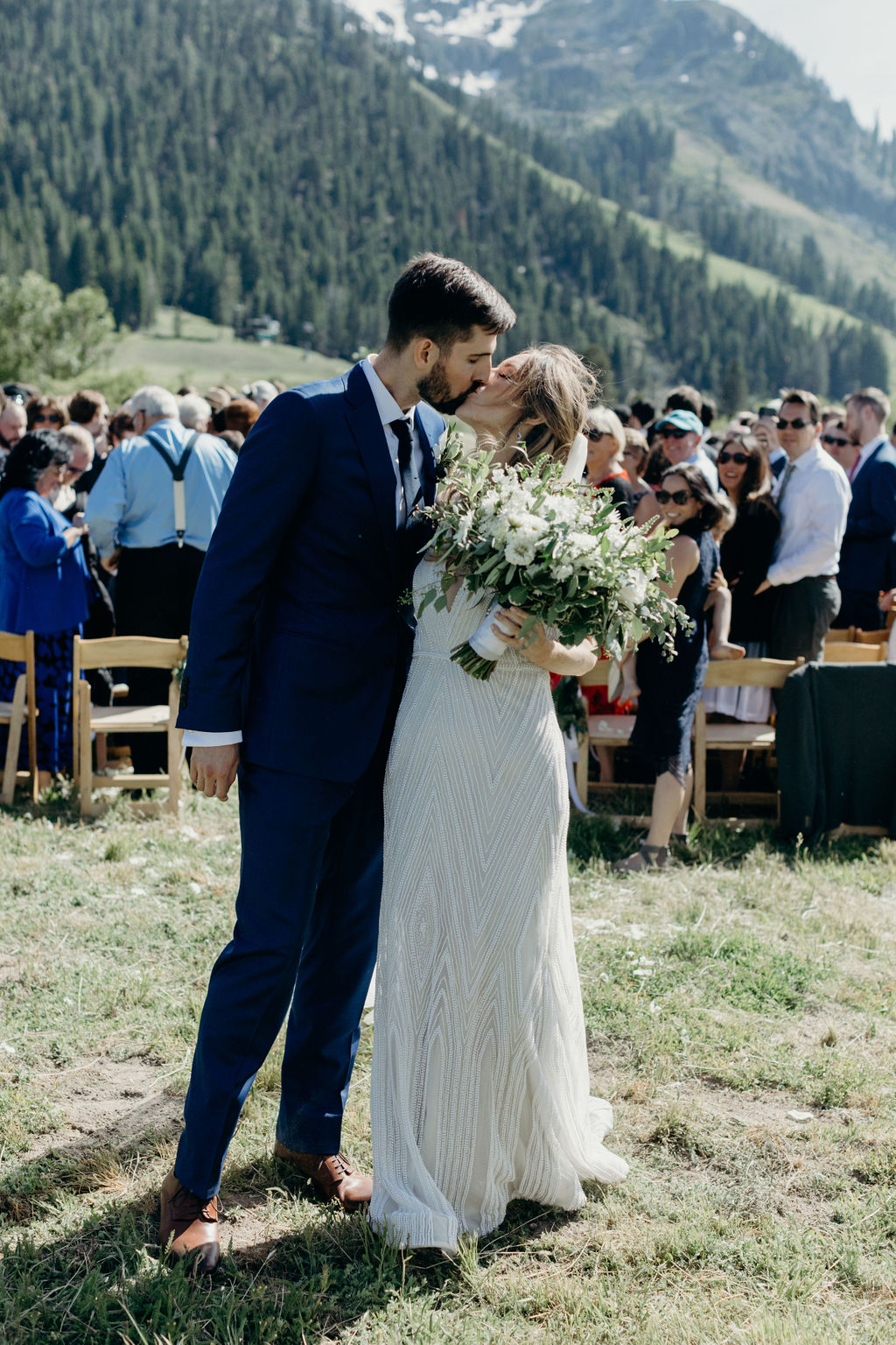 Magical Olympic Valley Stables Wedding | Real Wedding